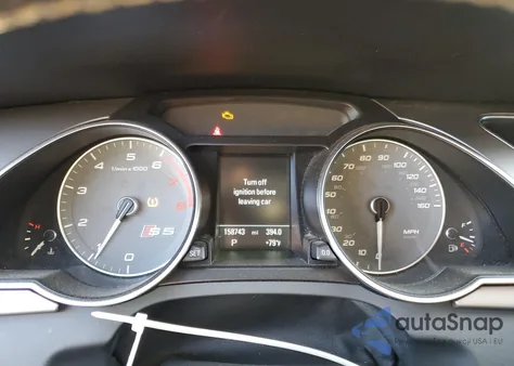 2014 Audi S5 Premium Plus from USA, damaged, VIN WAUCGAFR2EA028613